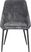 Dellrey Dark Gray Dining Chair, Set of 2