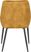 Dellrey Gold Dining Chair, Set of 2