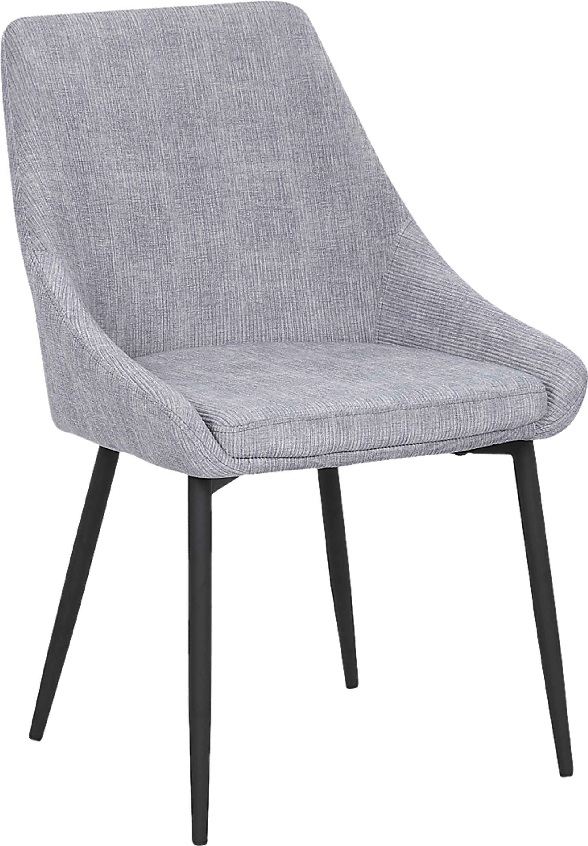 Dellrey Light Gray Dining Chair, Set of 2 - Image 2