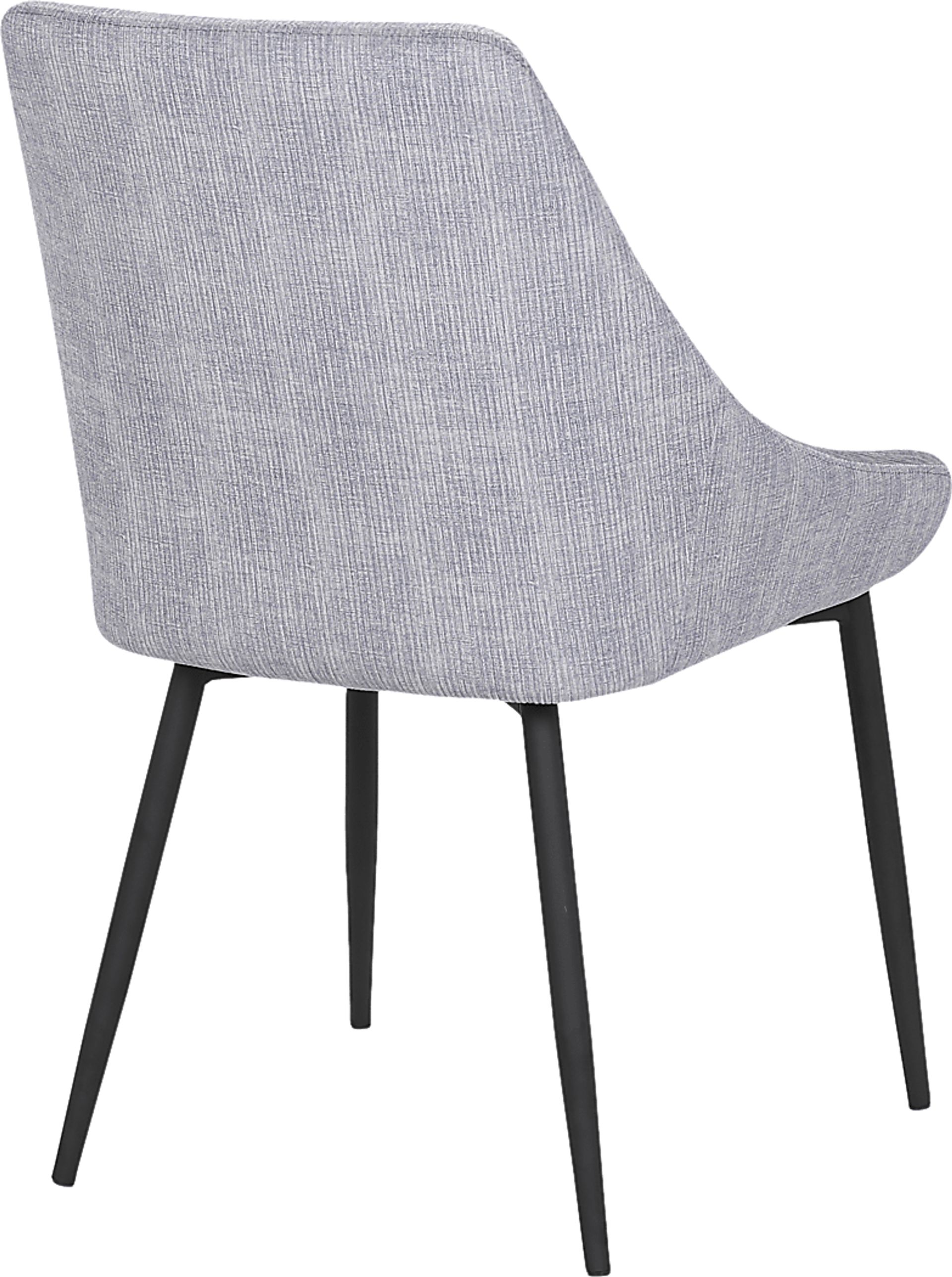 Dellrey Light Gray Dining Chair, Set of 2 - Image 4