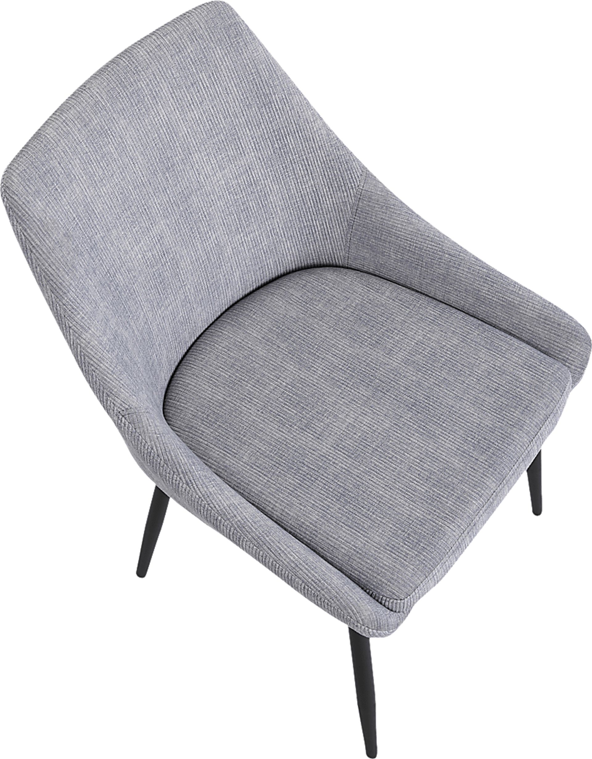 Dellrey Light Gray Dining Chair, Set of 2 - Image 7