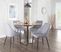 Dellrey Light Gray Dining Chair, Set of 2