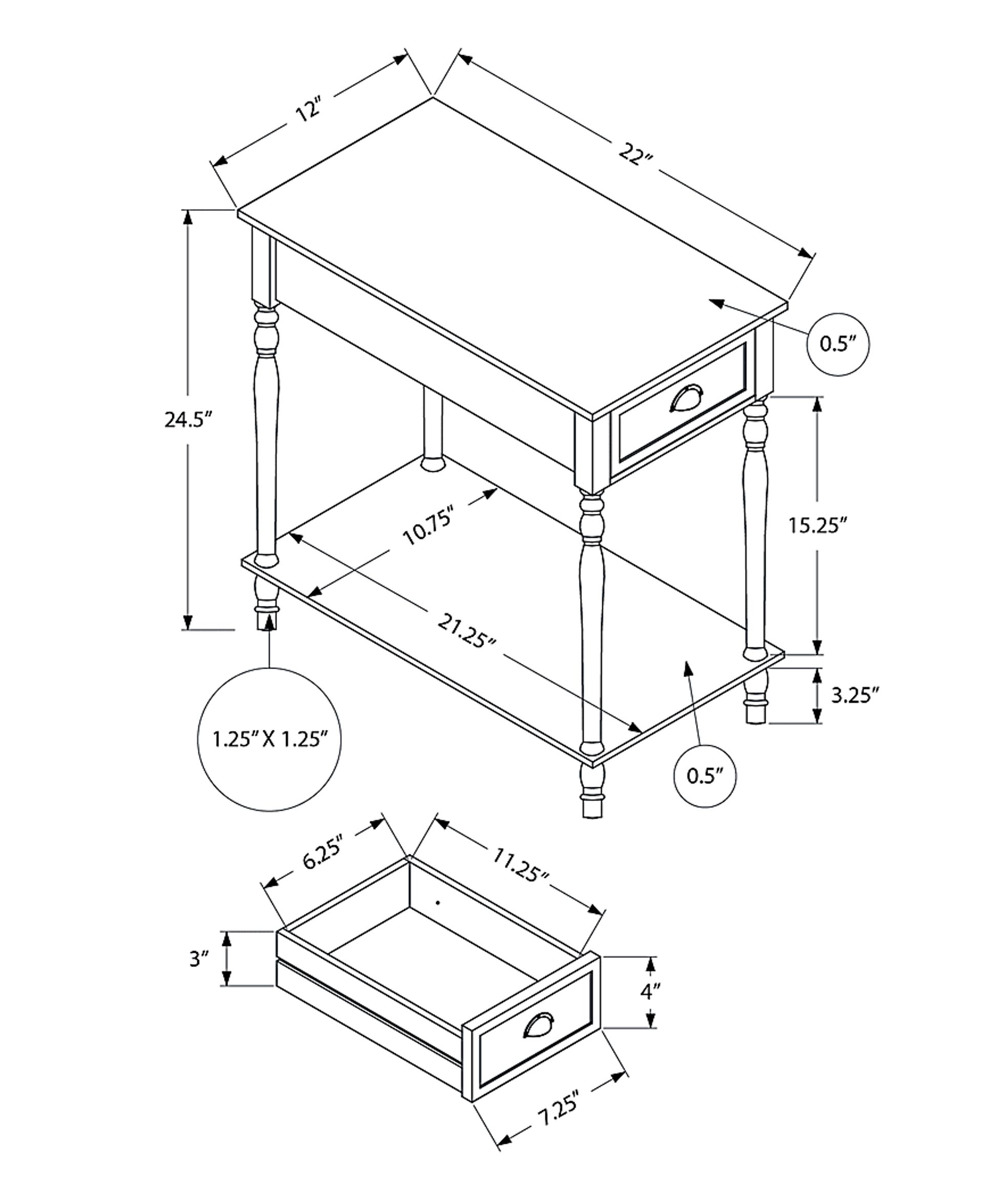 Dellview Brown Accent Table - Image 4
