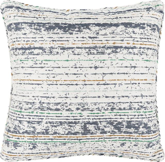 Delmare Navy Indoor/Outdoor Accent Pillow - Thumbnail - Image 1