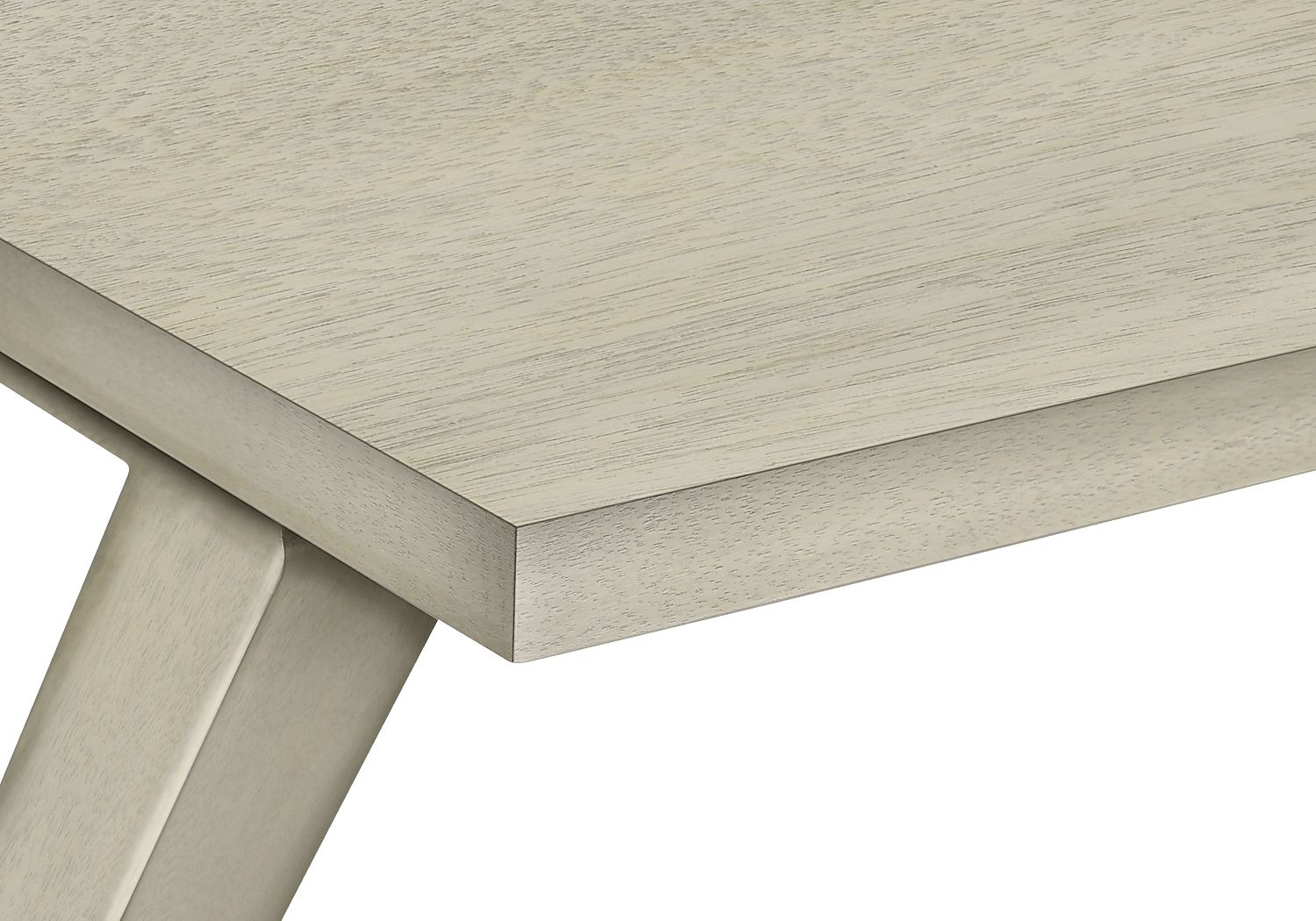 Delmina White End Table - Thumbnail 4