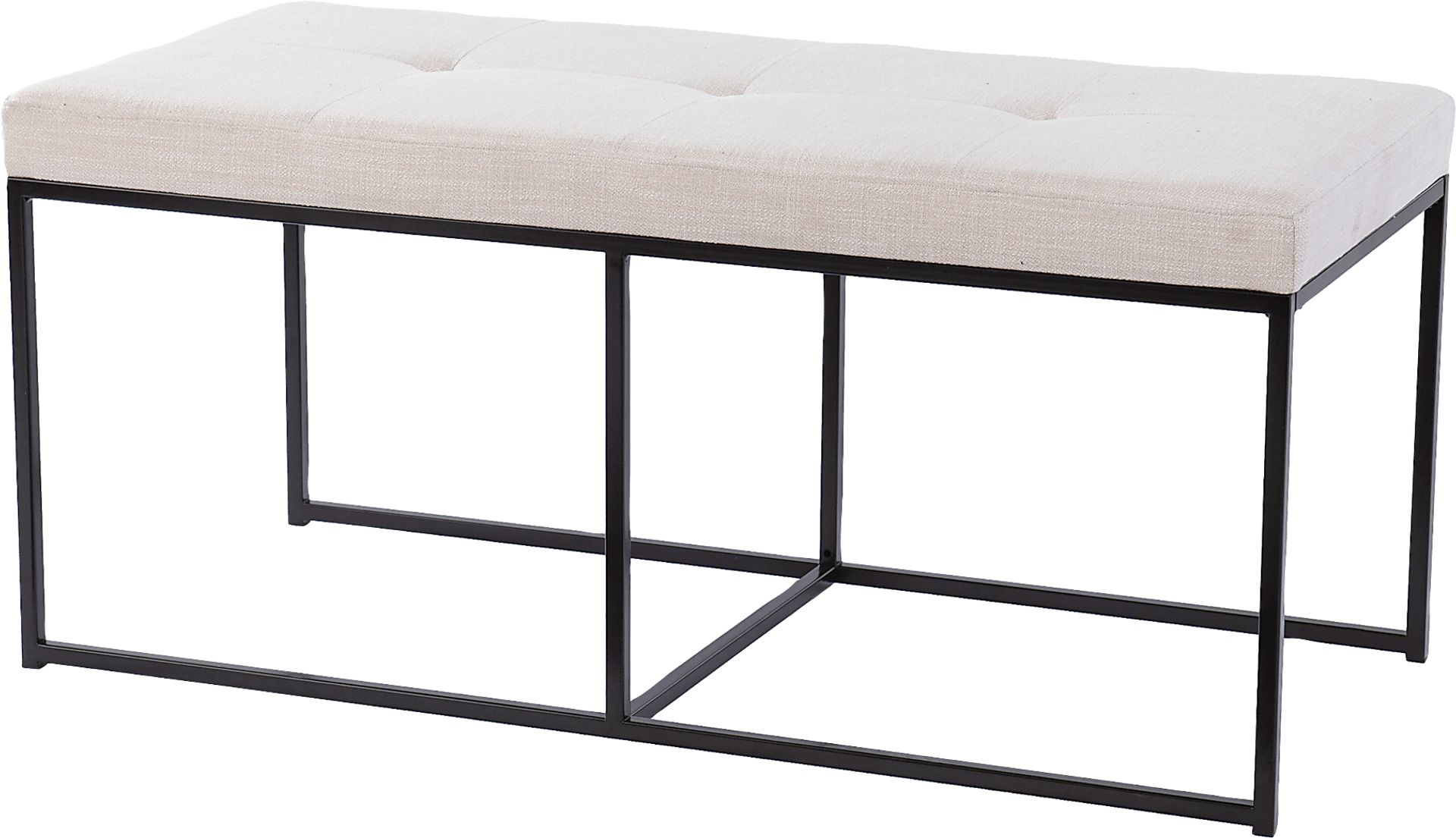 Delmoncio White Ottoman Set - Image 3
