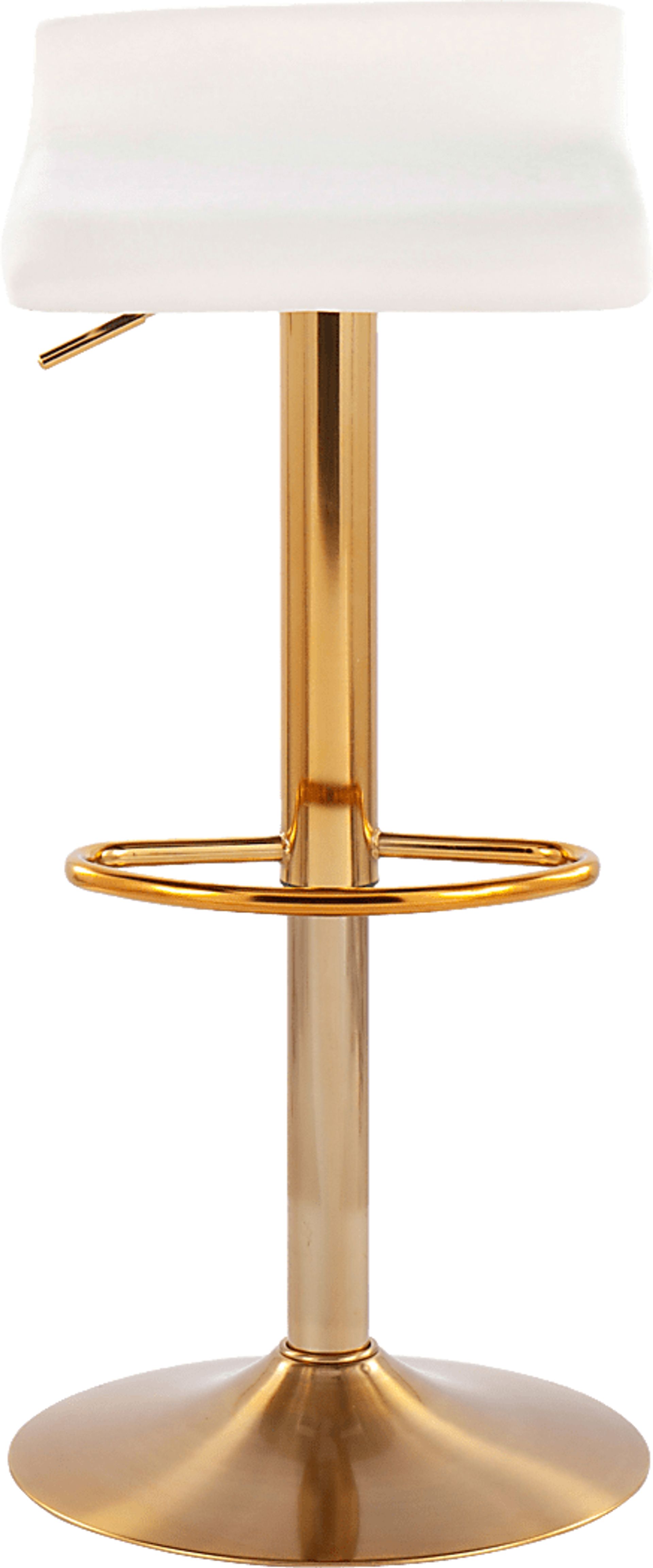 Delmonde Cream Barstool, Set of 2 - Image 6