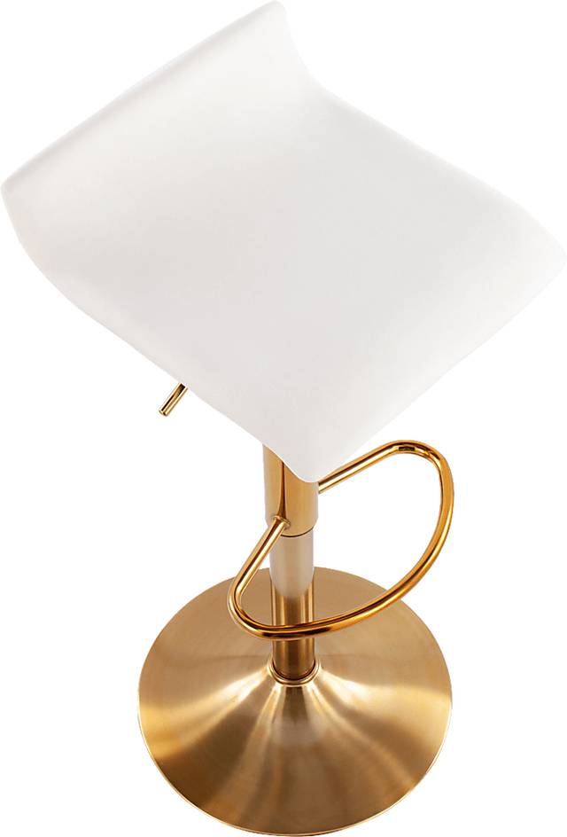 Delmonde Cream Barstool, Set of 2 - Thumbnail - Image 7