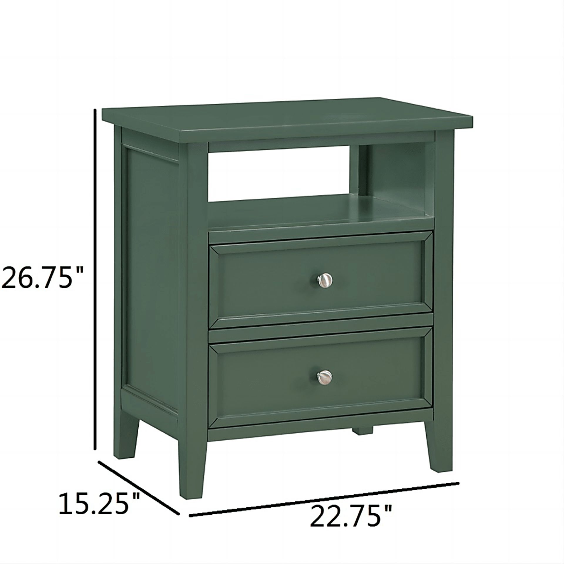 Deloffre Green Nightstand - Image 4