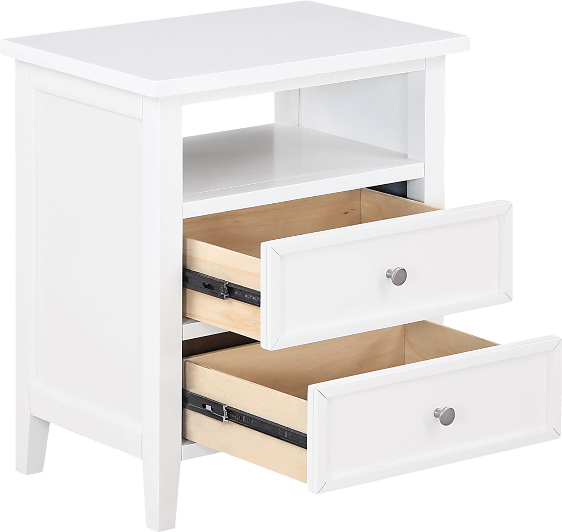 Deloffre White Nightstand - Image 11