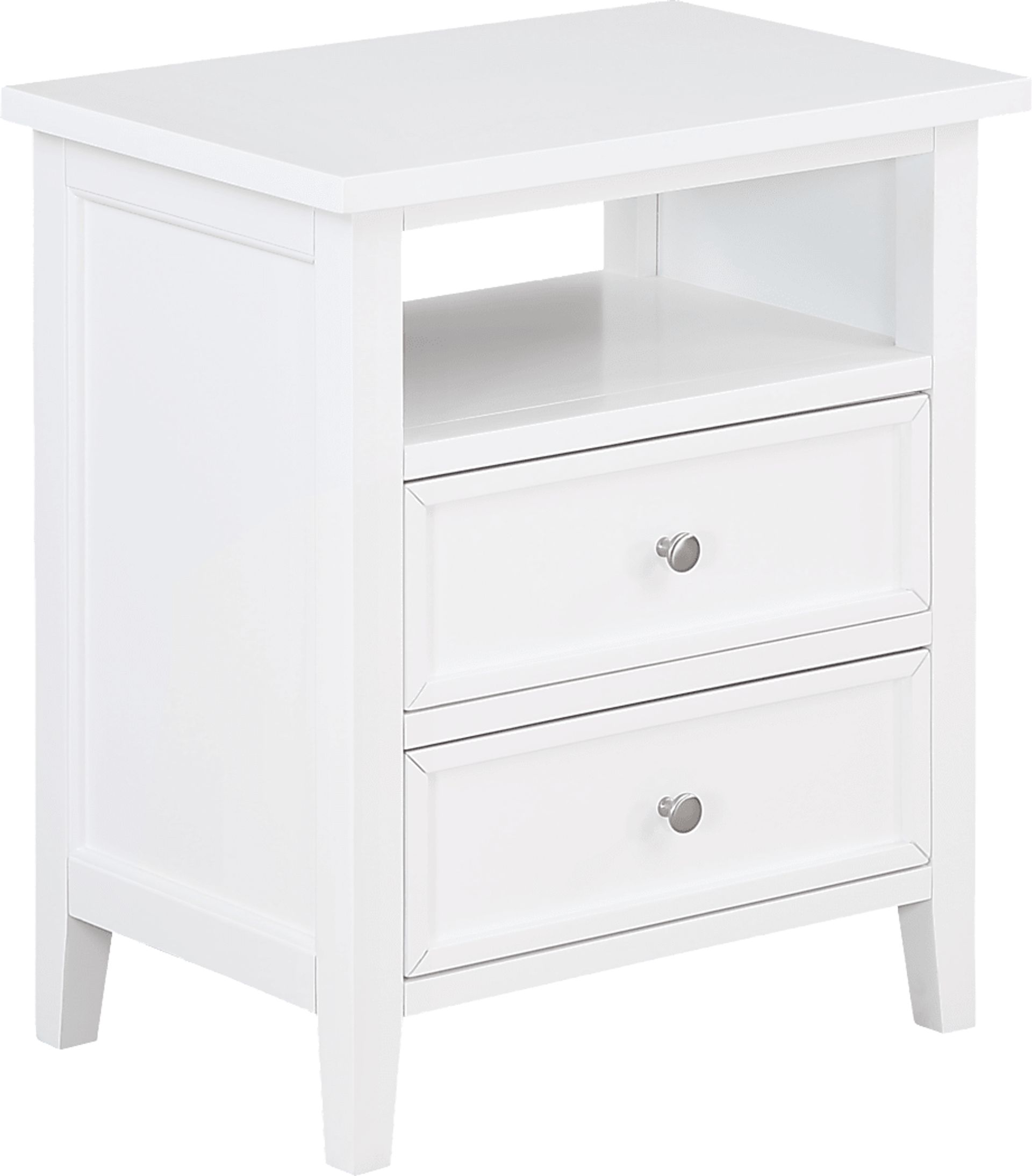 Deloffre White Nightstand - Image 6