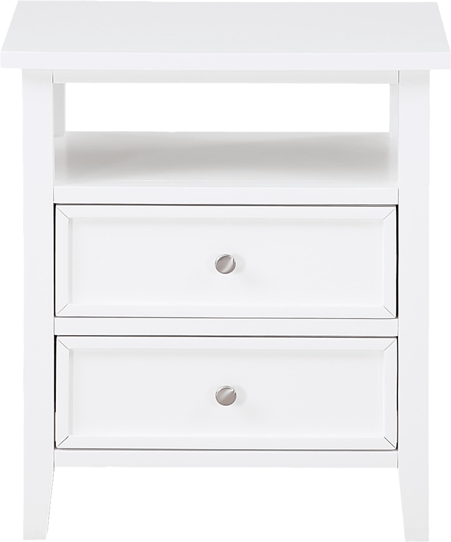 Deloffre White Nightstand - Image 8