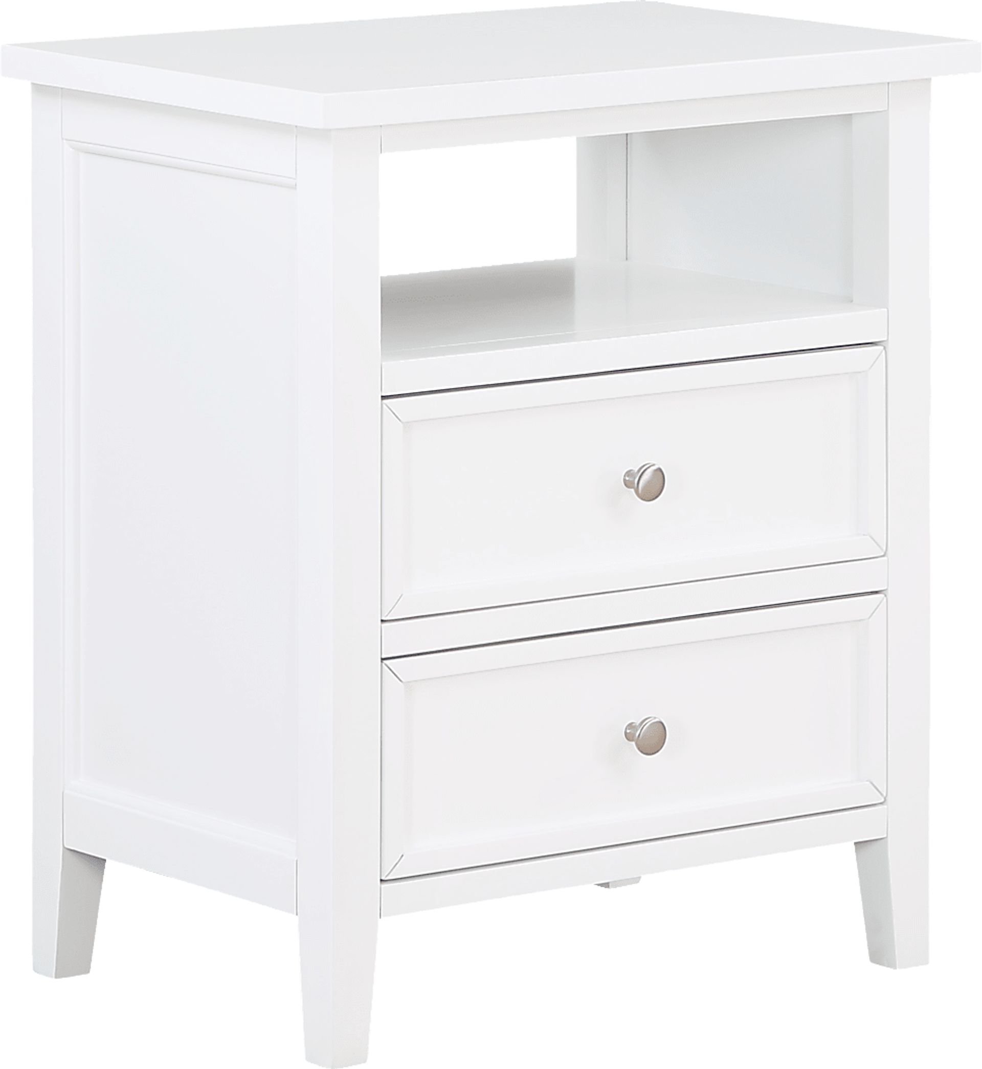 Deloffre White Nightstand - Image 1