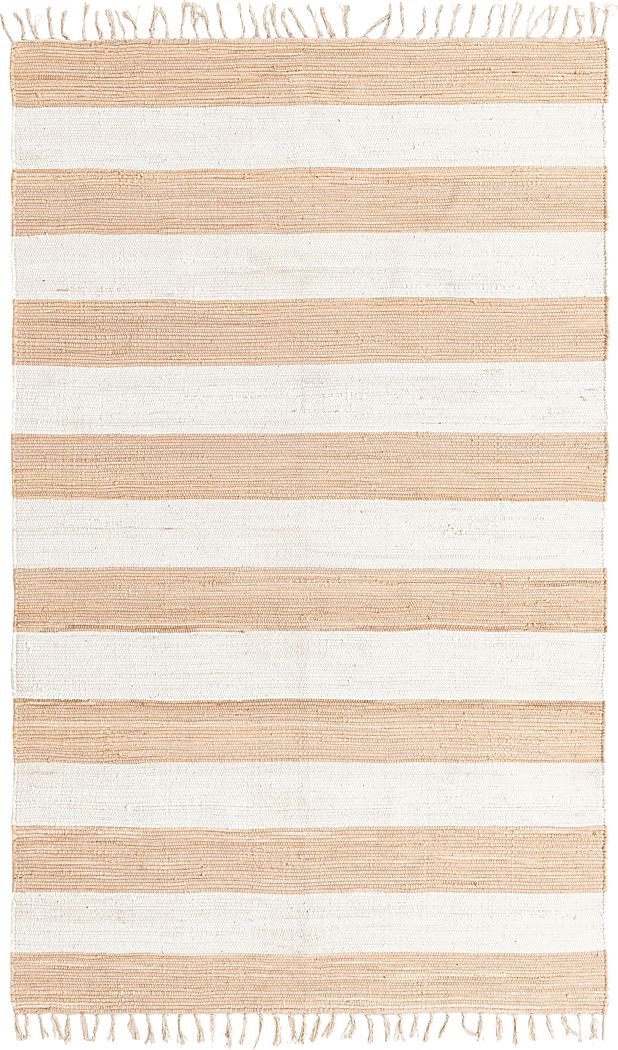 Delonn Beige 5'1 x 8' Rug