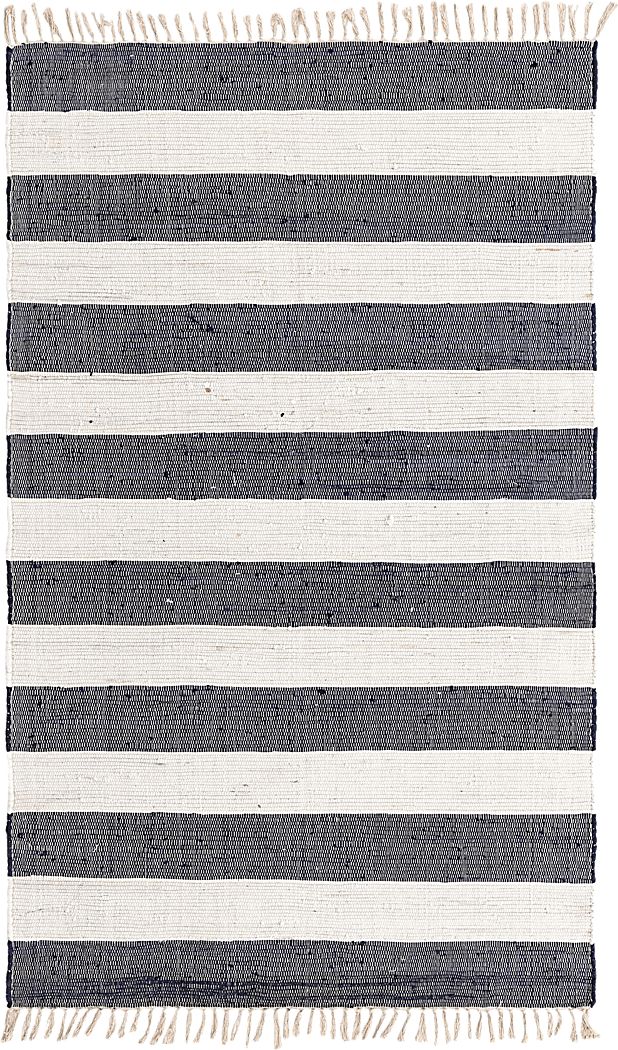 Delonn Navy 5'1 x 8' Rug