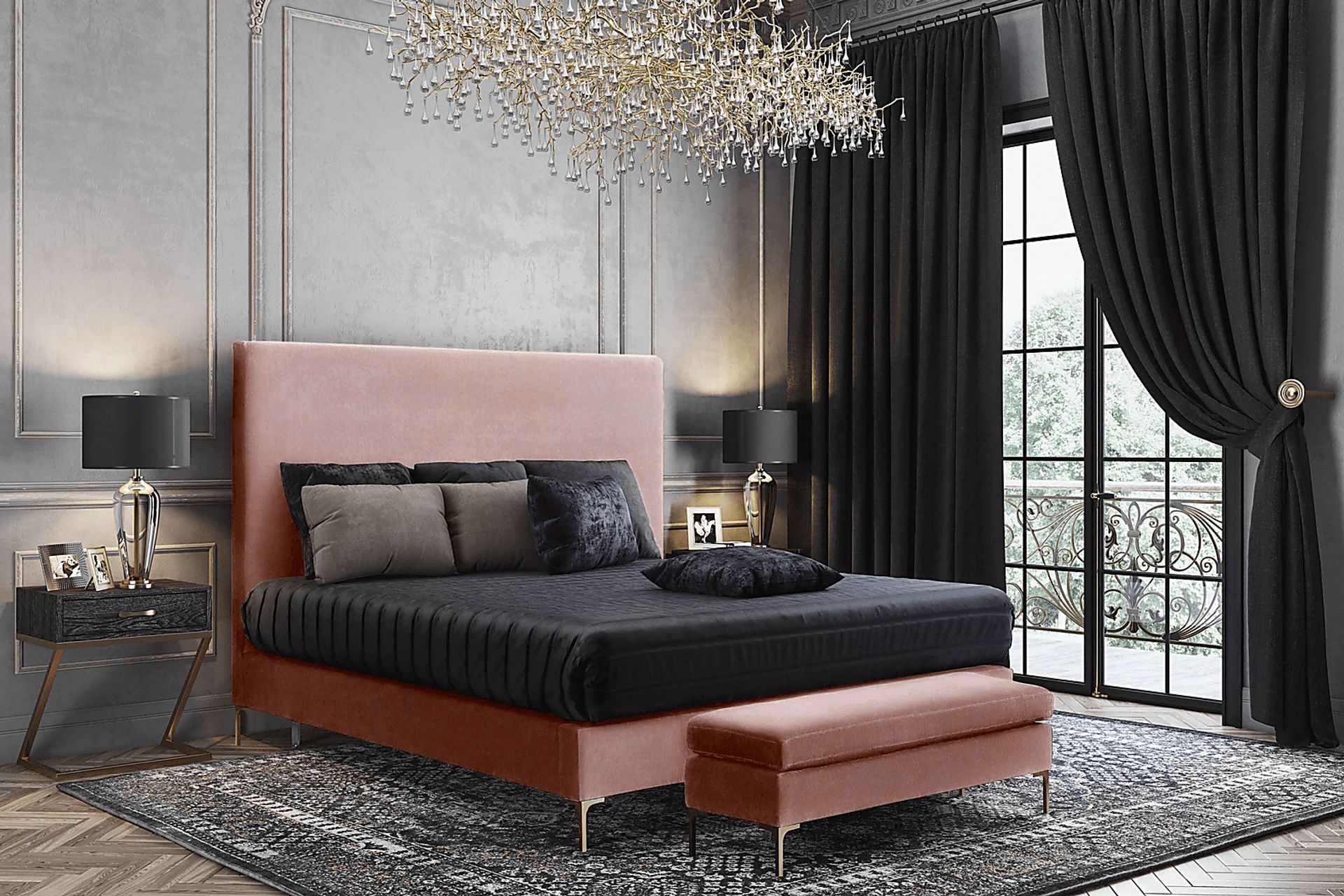 Delora Anne Blush Bench - Image 4
