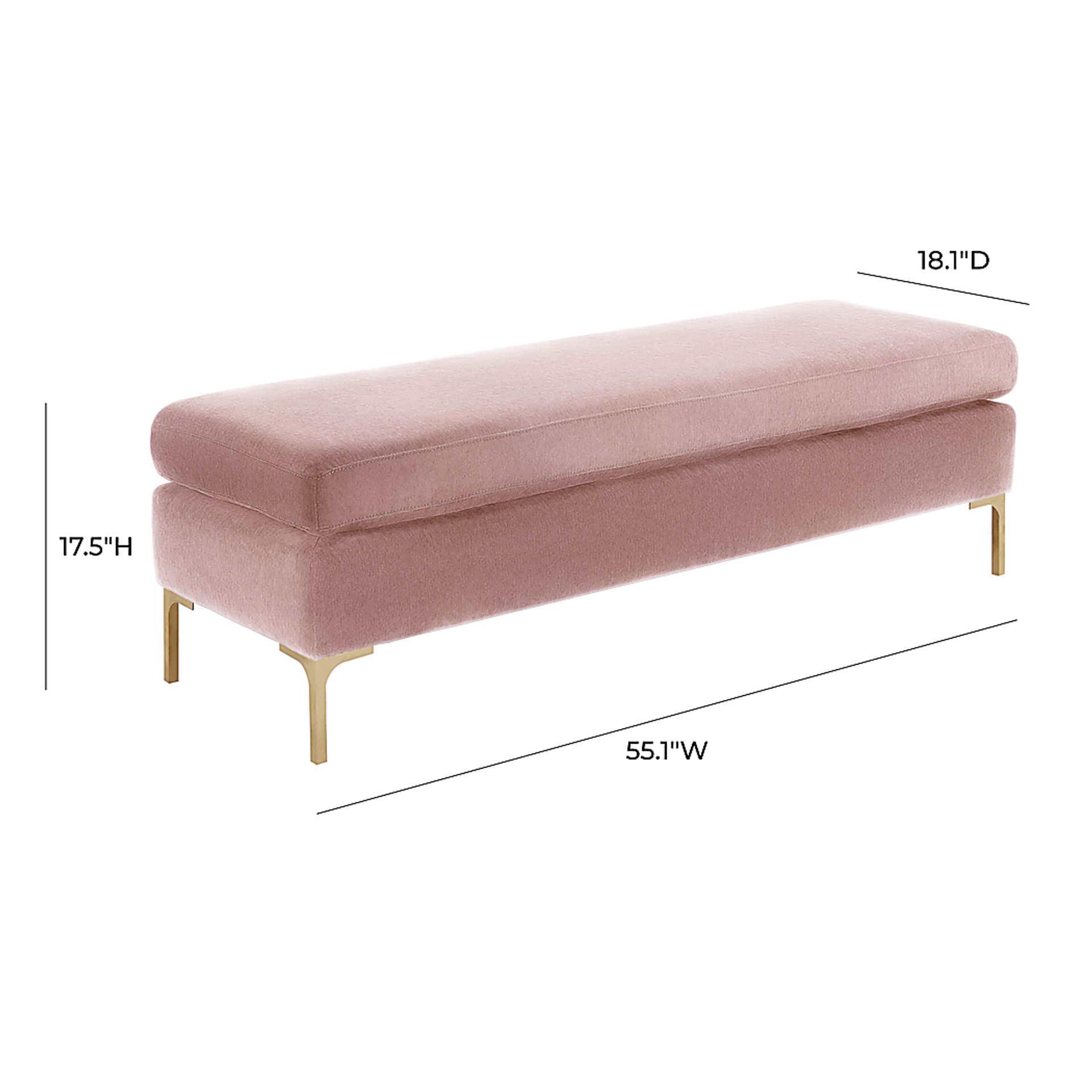 Delora Anne Blush Bench - Image 5