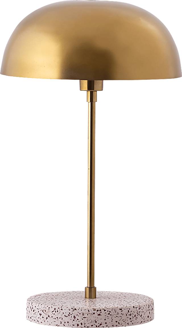 Delorna Gold Table Lamp - Thumbnail - Image 1
