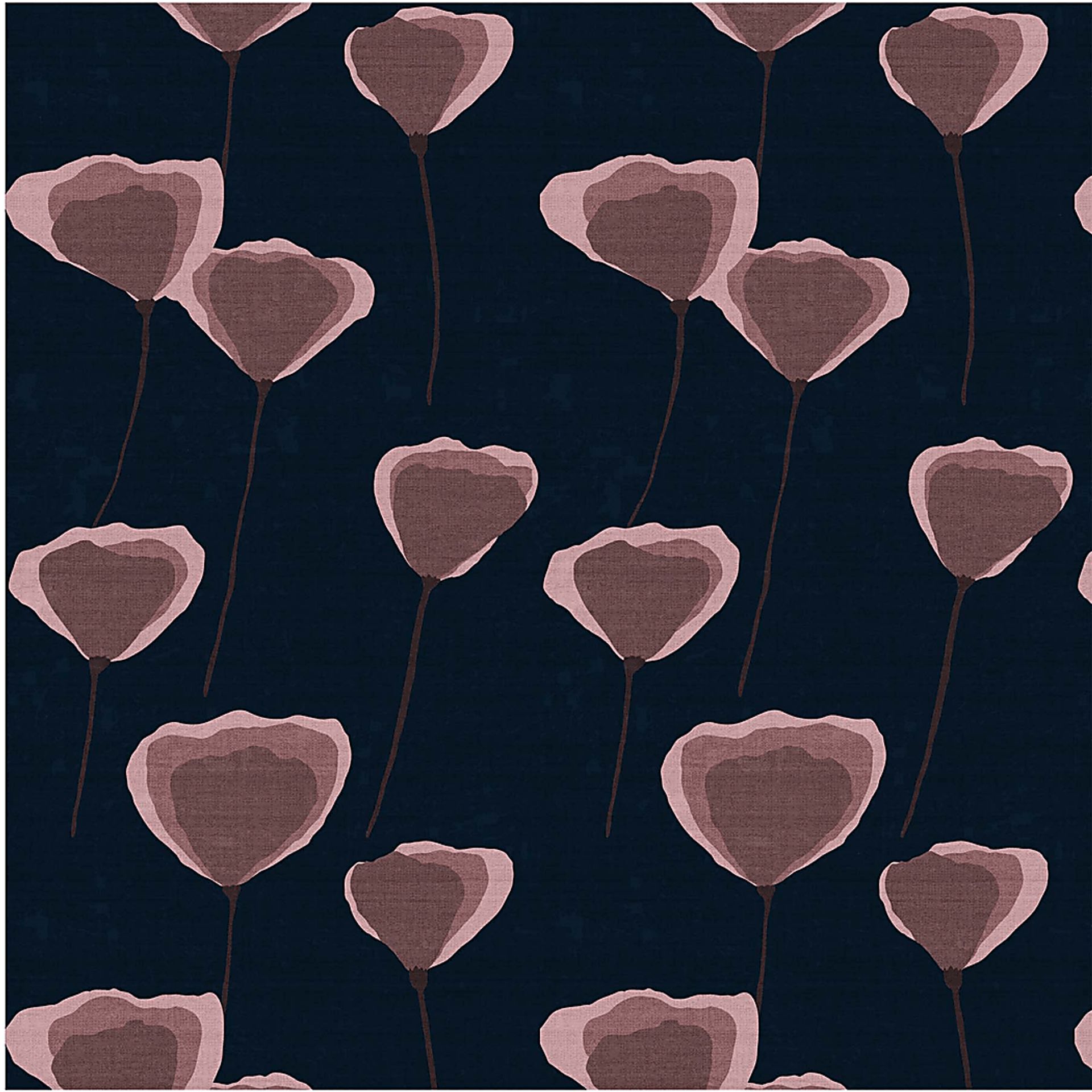 Delorna II Dark Blue Queen Headboard - Image 4