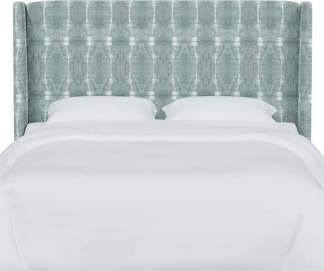 Delorna II Light Blue Queen Headboard - Thumbnail - Image 1