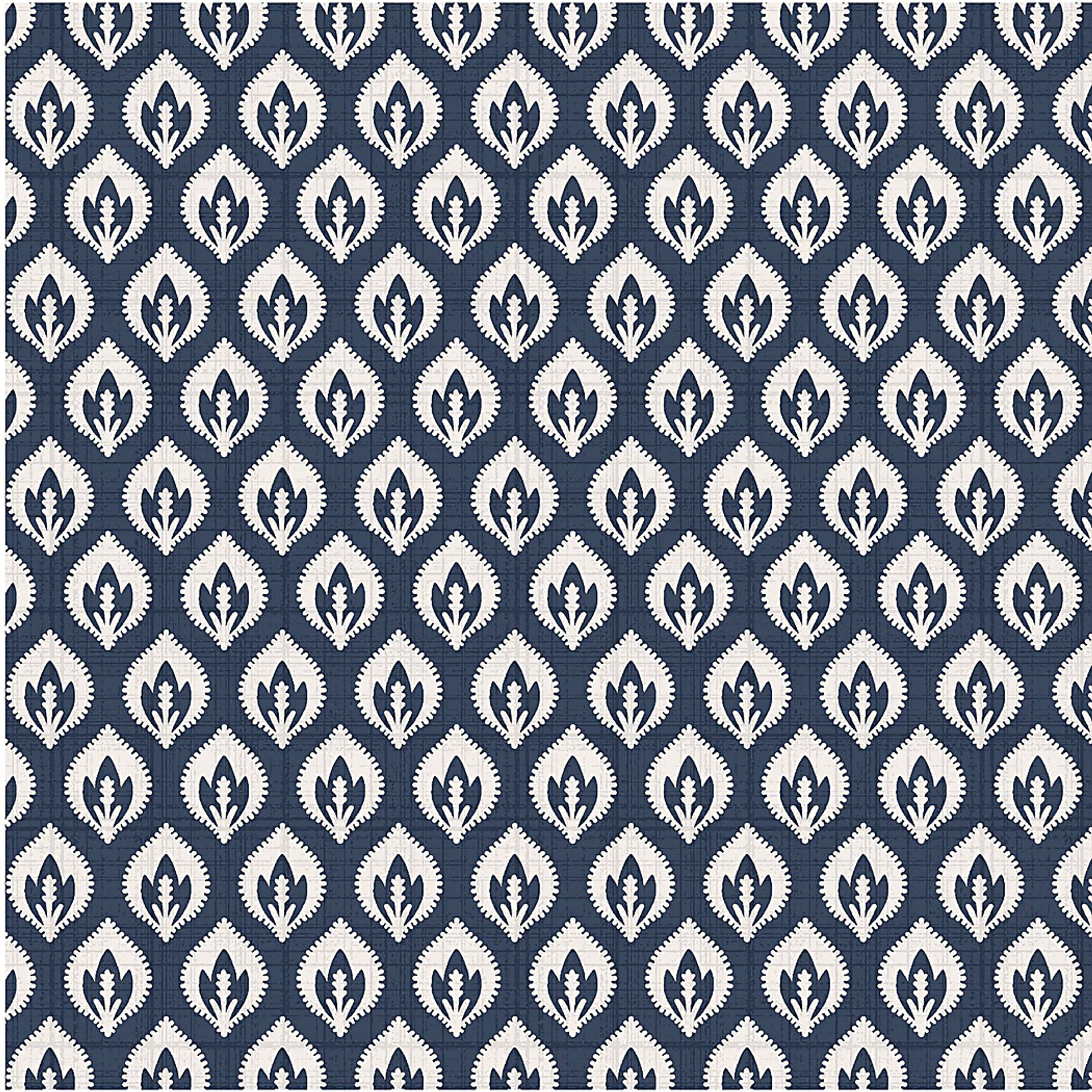 Delorna II Navy California King Headboard - Image 5