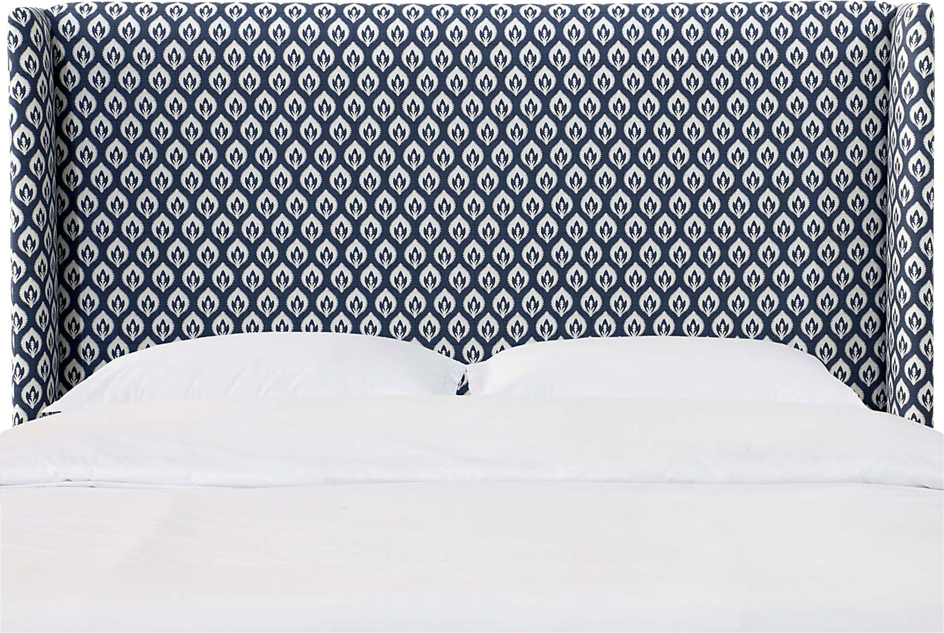 Delorna II Navy King Headboard - Image 1