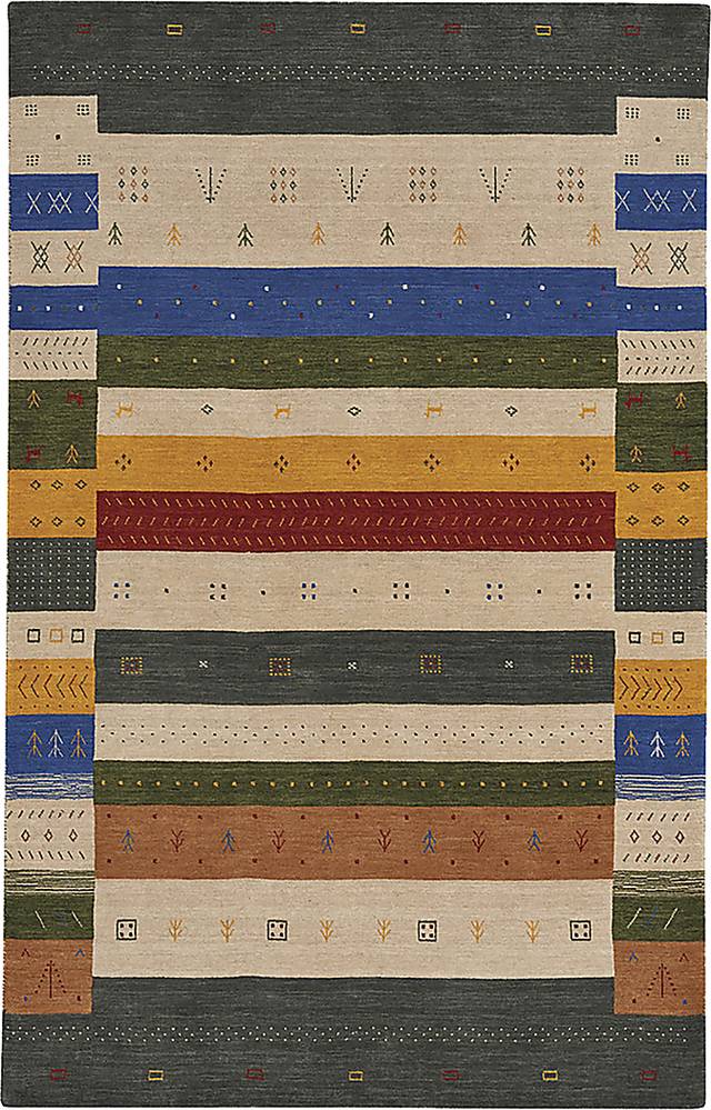 Delorto Multi 5' x 8' Rug - Thumbnail - Image 1