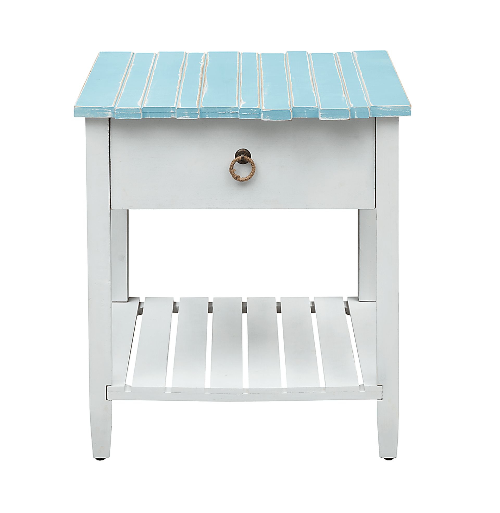 Delphera Teal Accent Table - Image 2