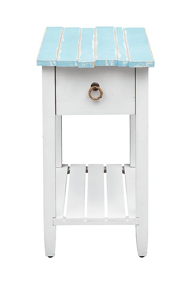 Delphera Teal End Table - Thumbnail - Image 2