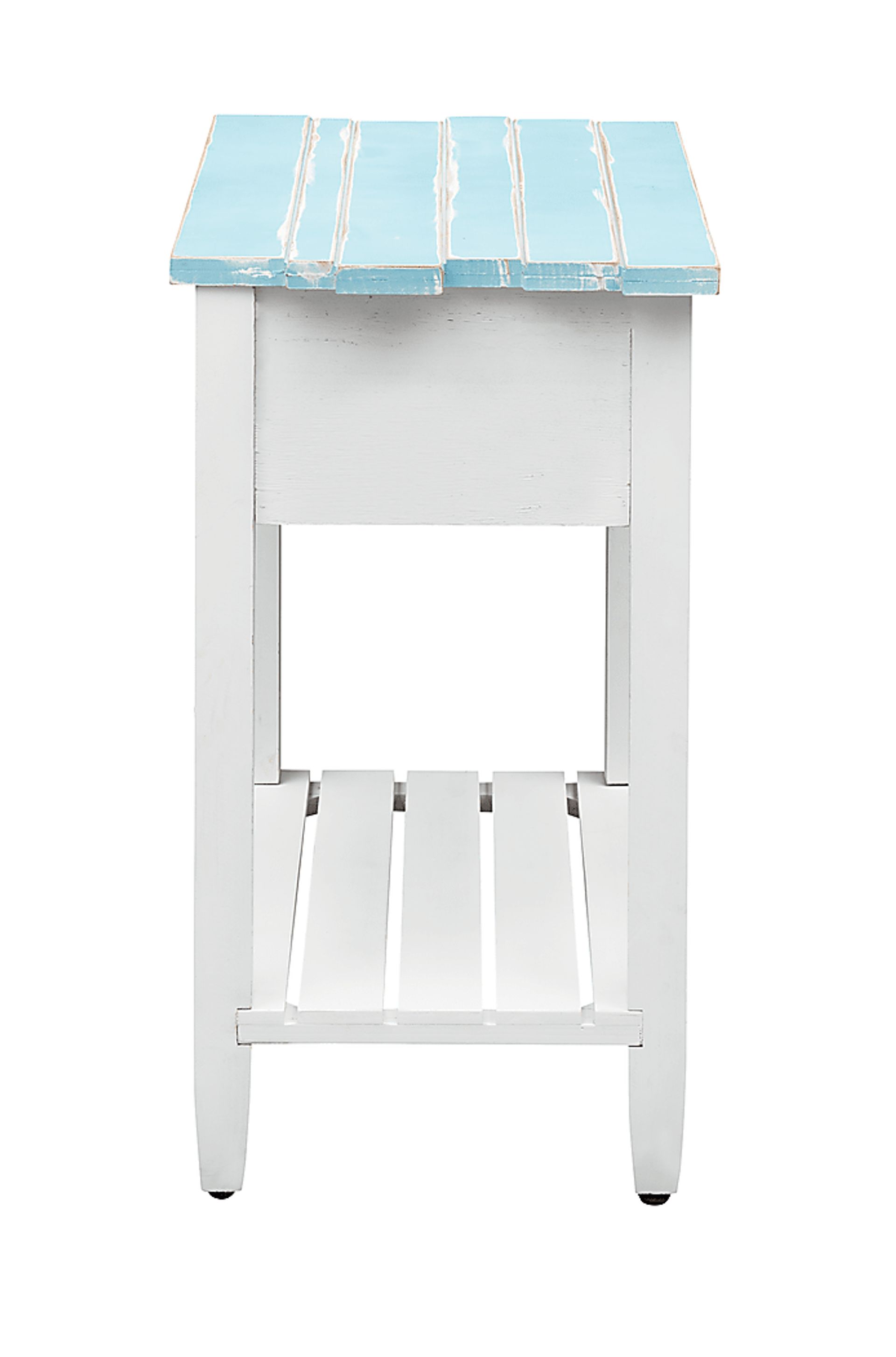 Delphera Teal End Table - Image 4