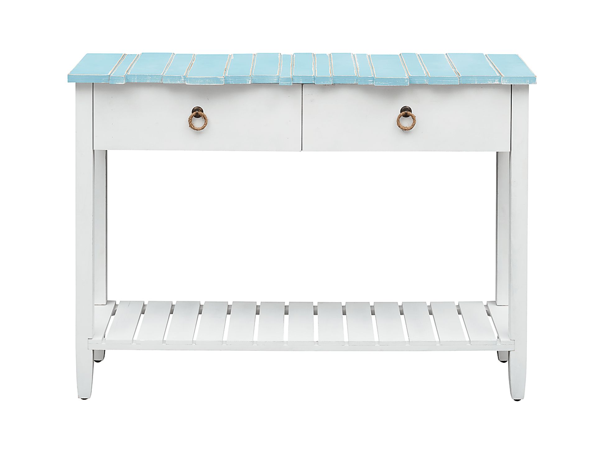Delphera Teal Sofa Table - Image 2