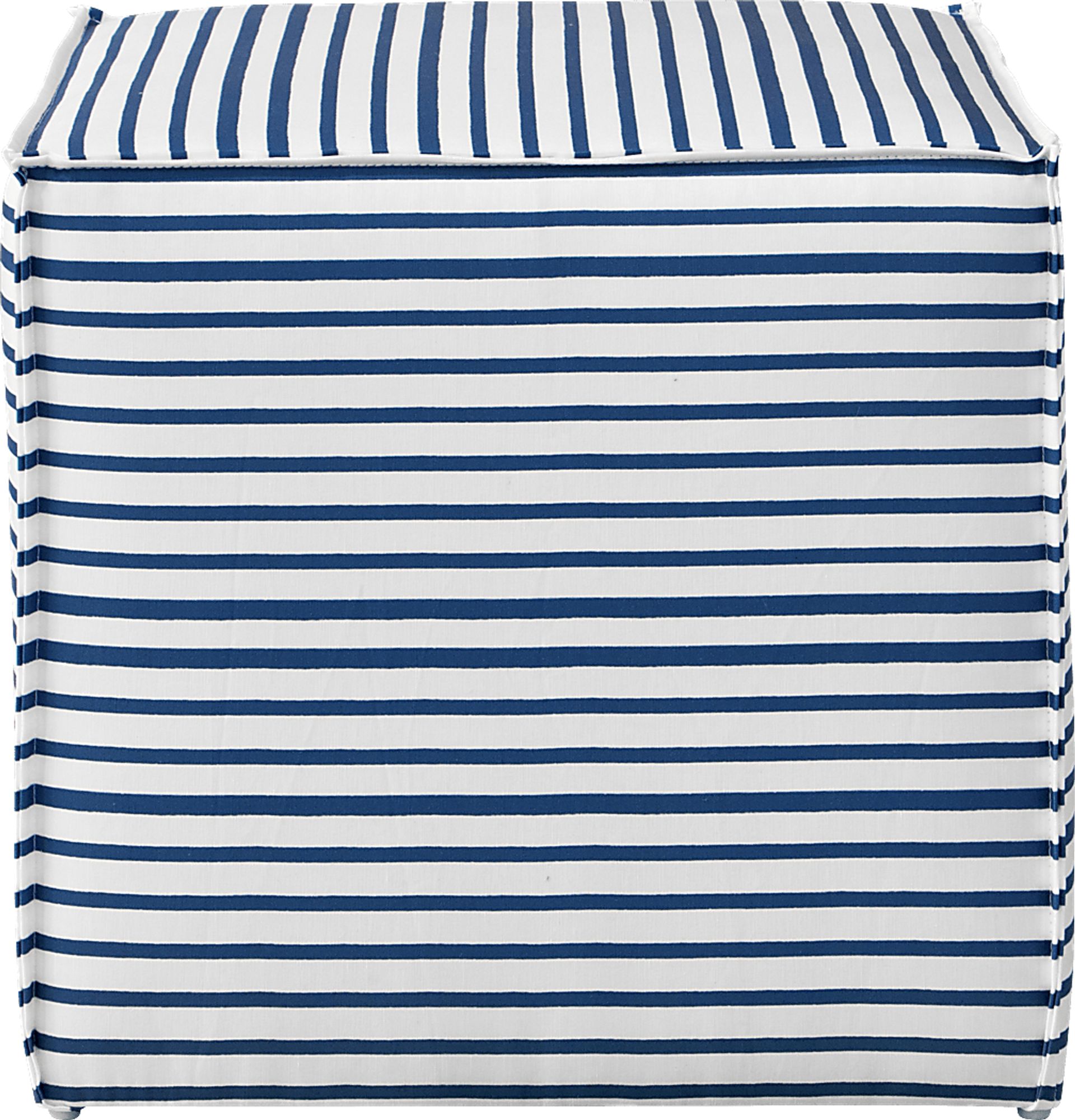 Delphina Navy Ottoman - Image 3