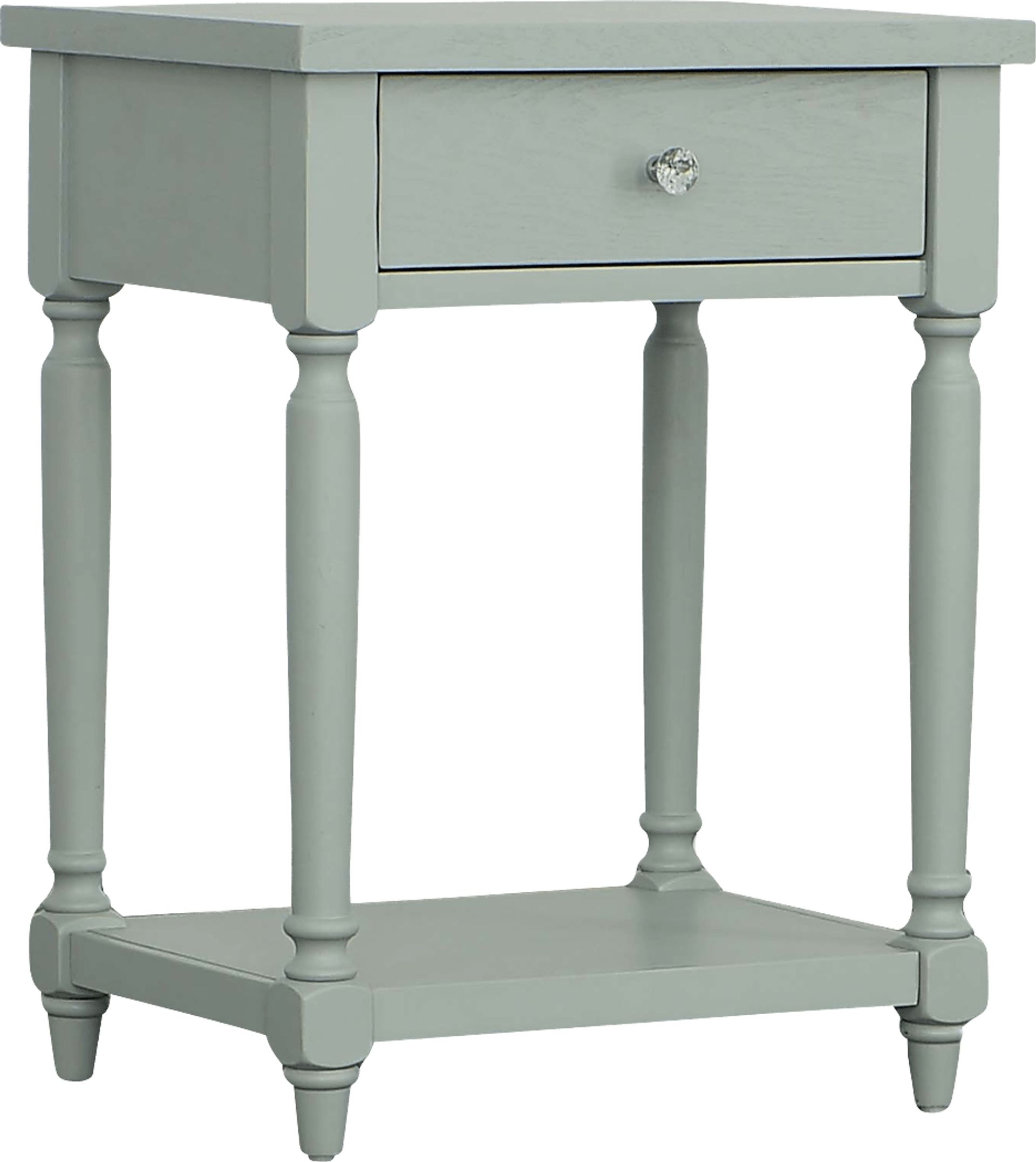 Delphinium Gray End Table - Image 1