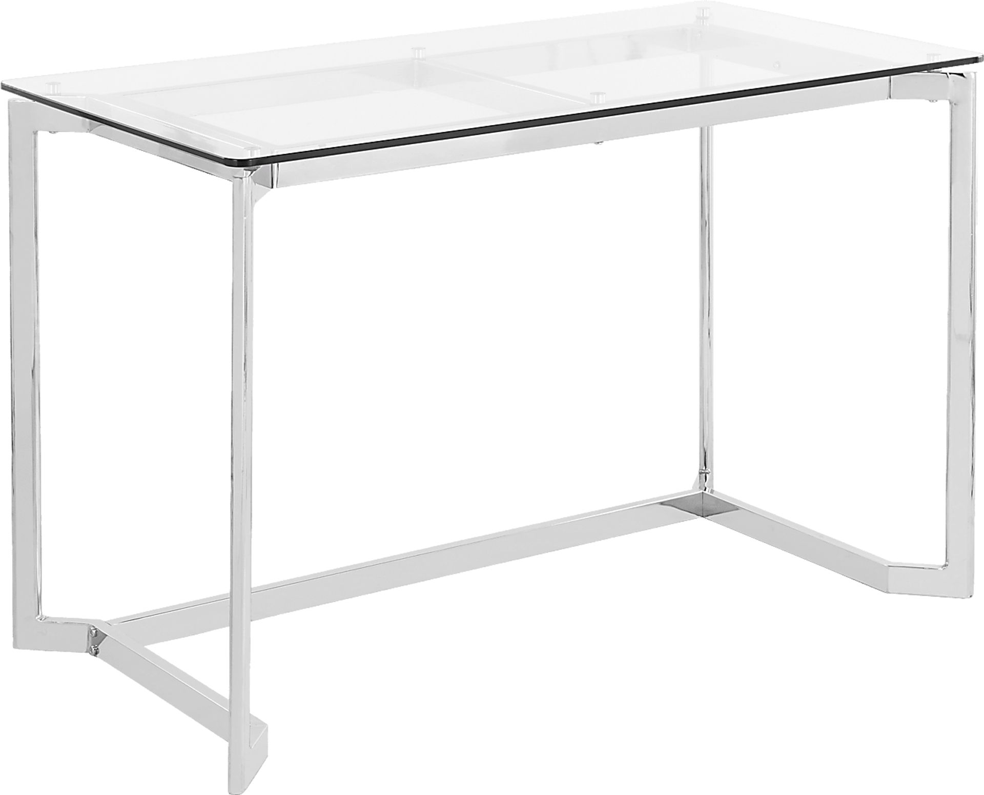 Delridge Chrome Desk - Image 1
