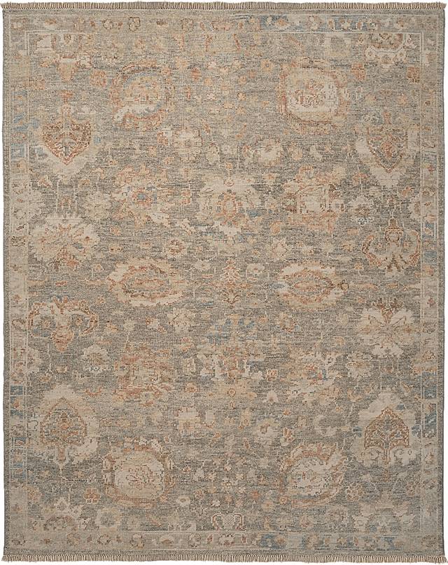Delsonee Gray 5' x 8' Rug - Thumbnail - Image 1