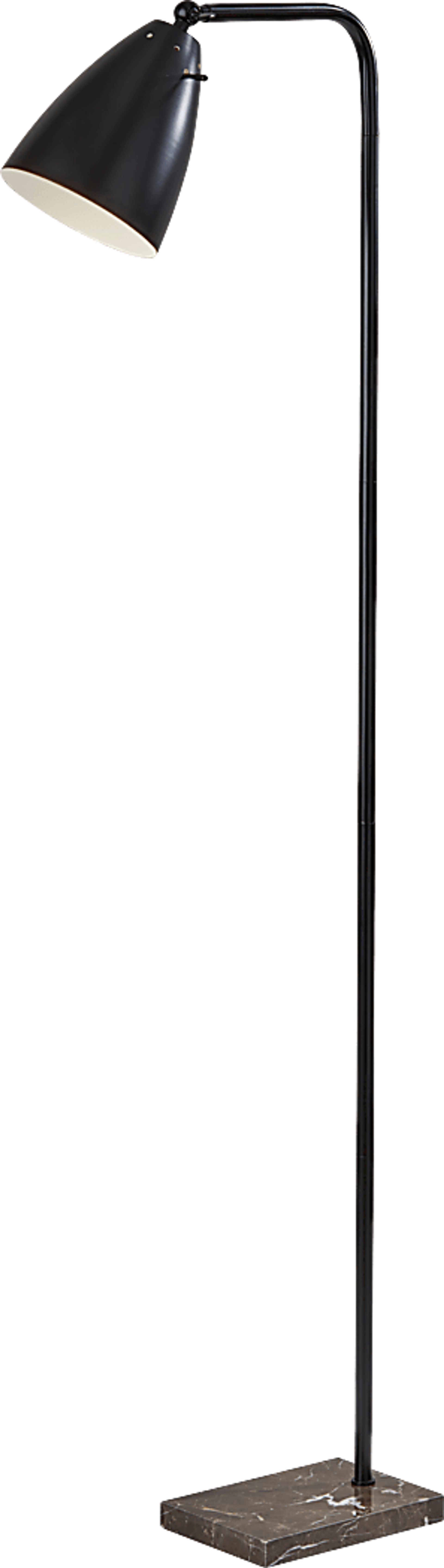 Delta Lane Black Floor Lamp - Image 1