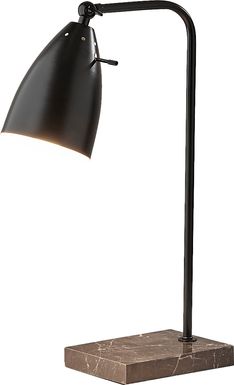 Delta Lane Black Lamp