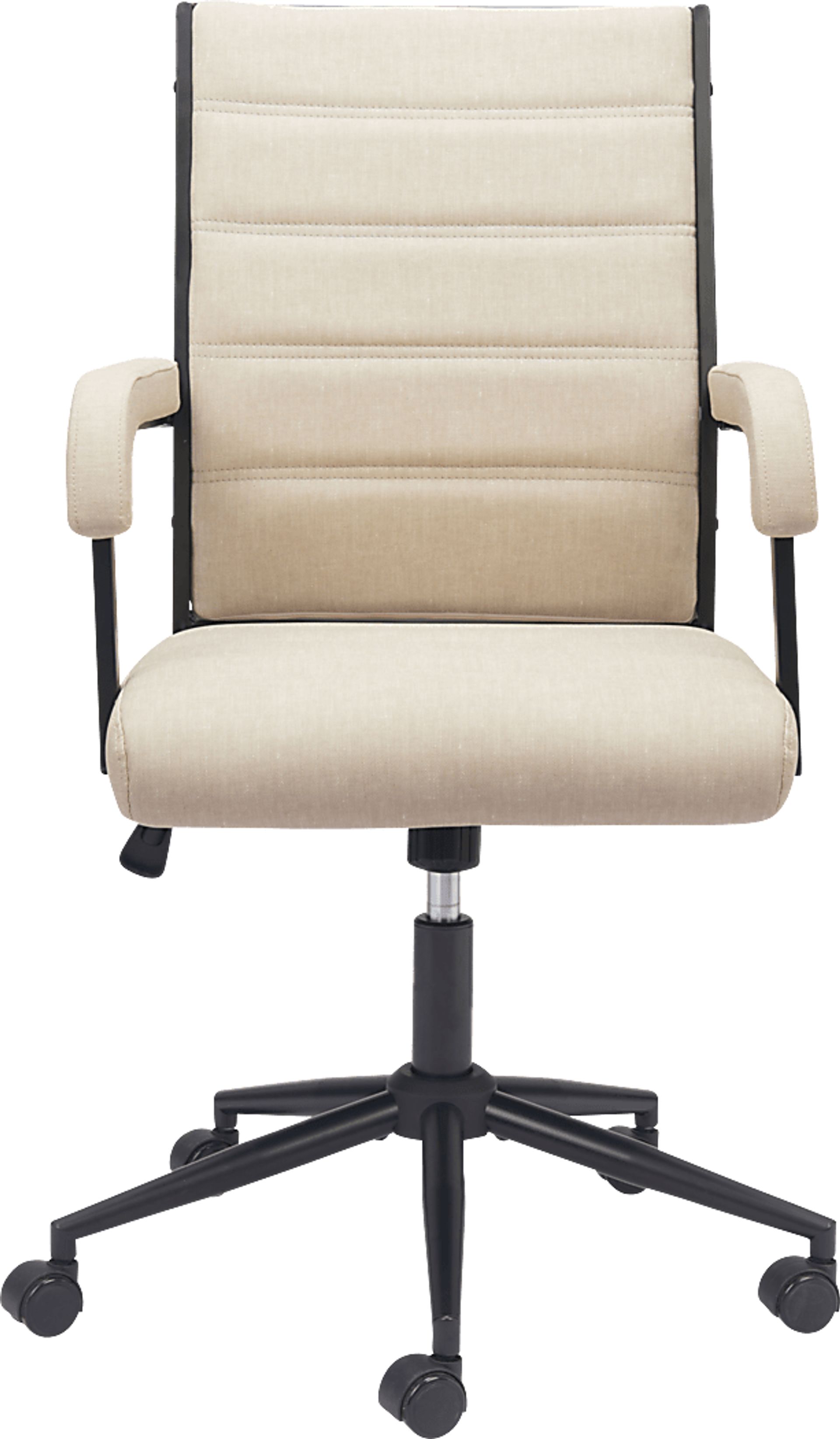 Delthe Beige Office Chair - Image 5
