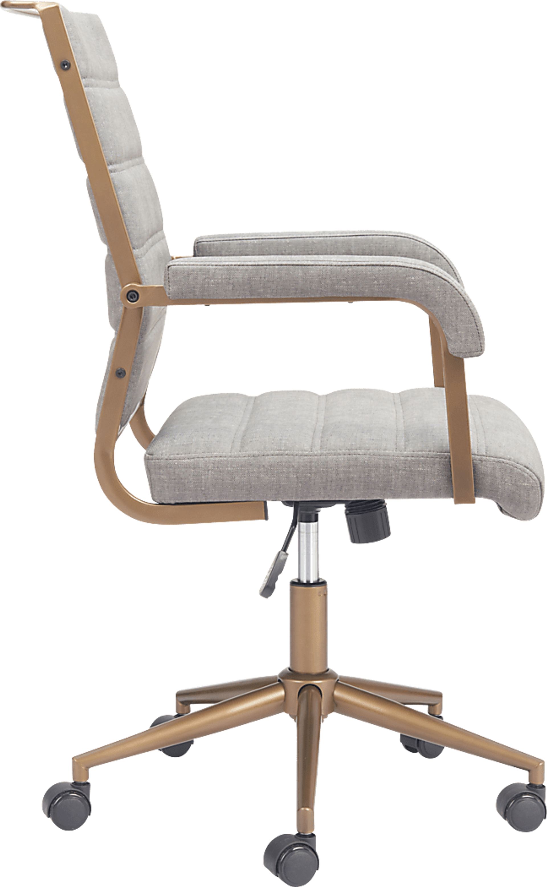 Delthe Gray Office Chair - Image 4