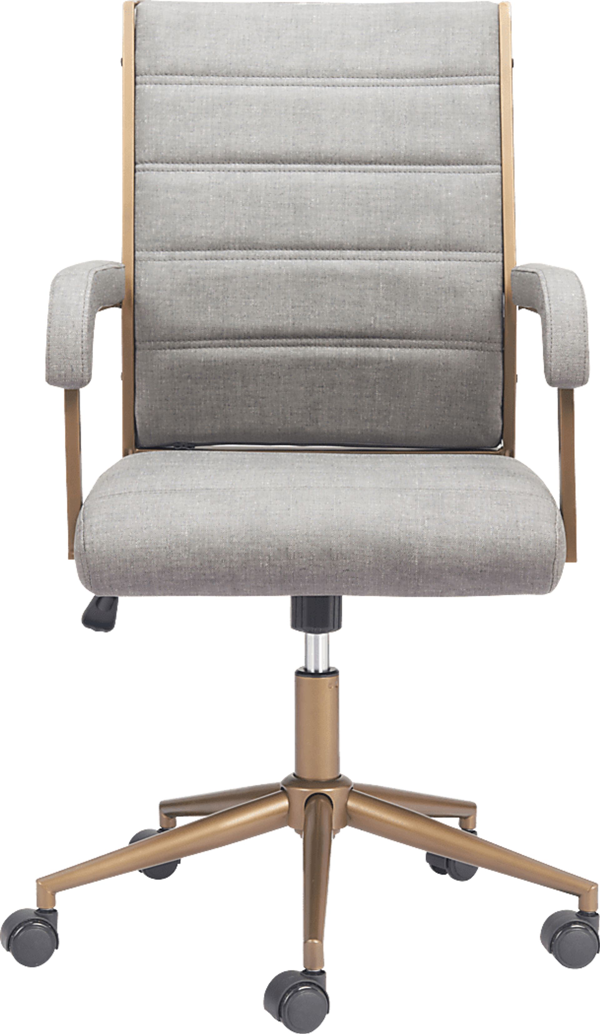 Delthe Gray Office Chair - Image 5