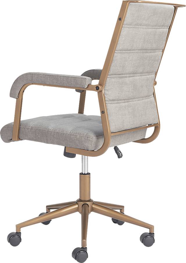 Delthe Gray Office Chair - Thumbnail - Image 7