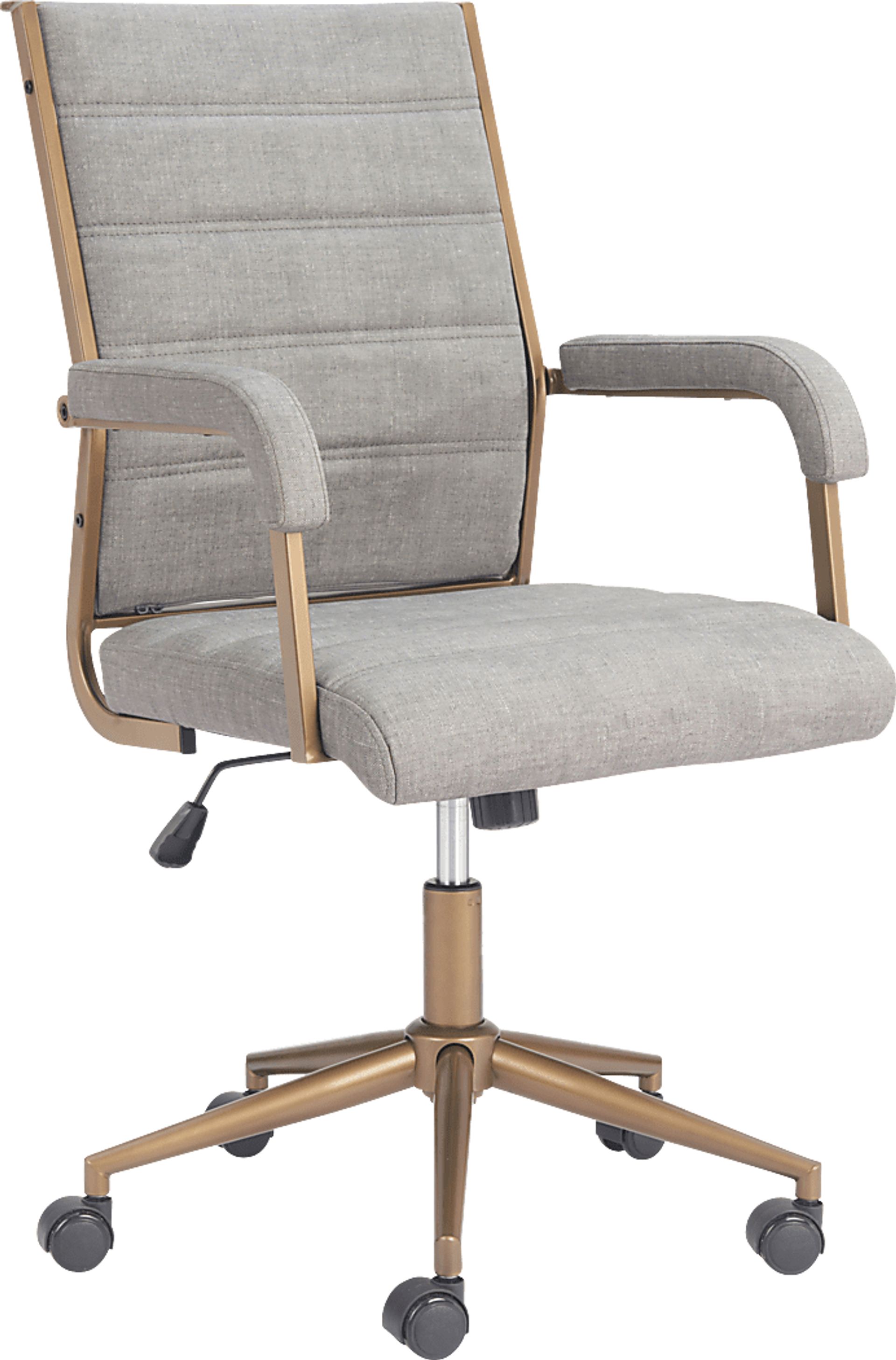Delthe Gray Office Chair - Image 1