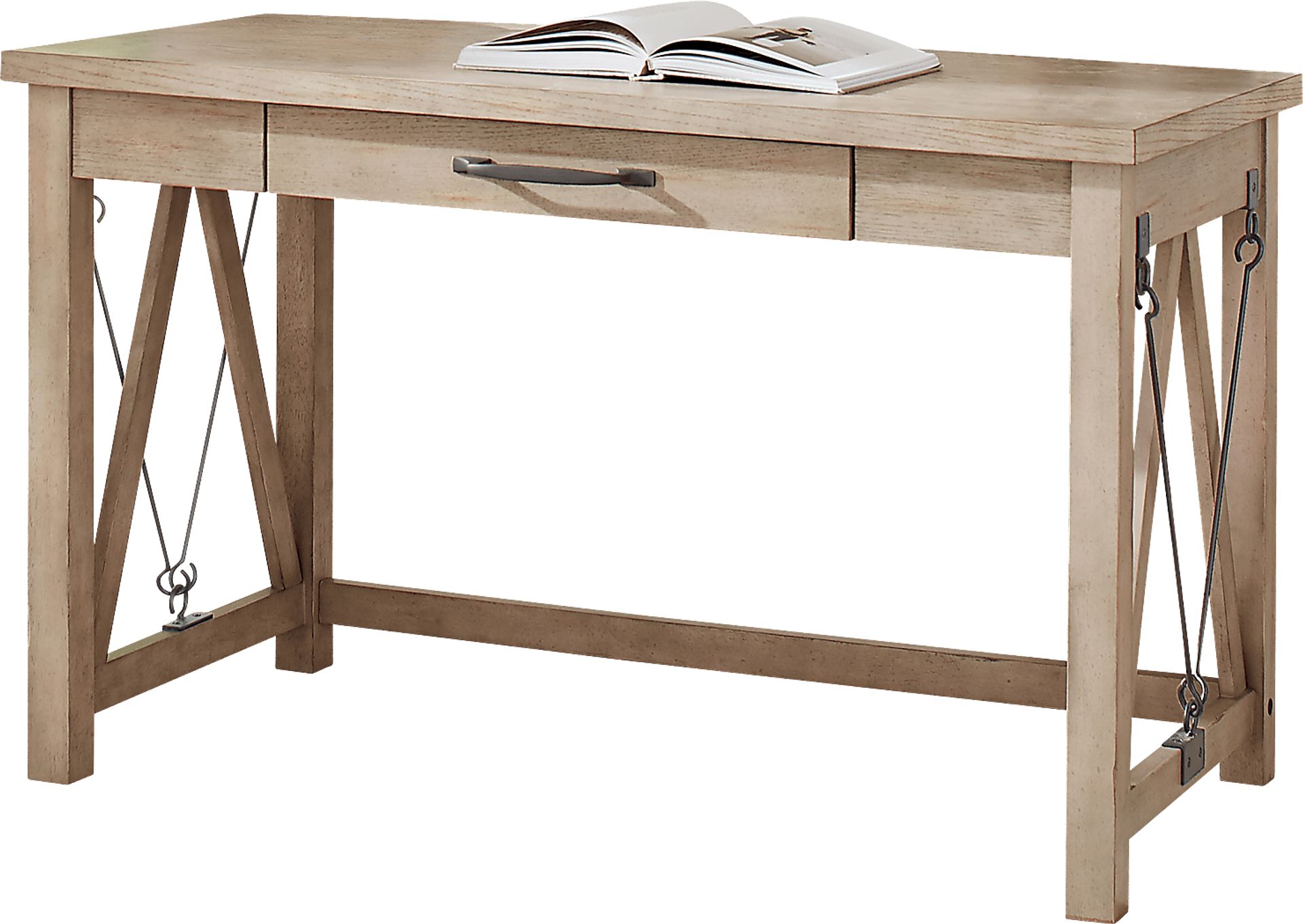 Delverne Tan Desk - Image 1