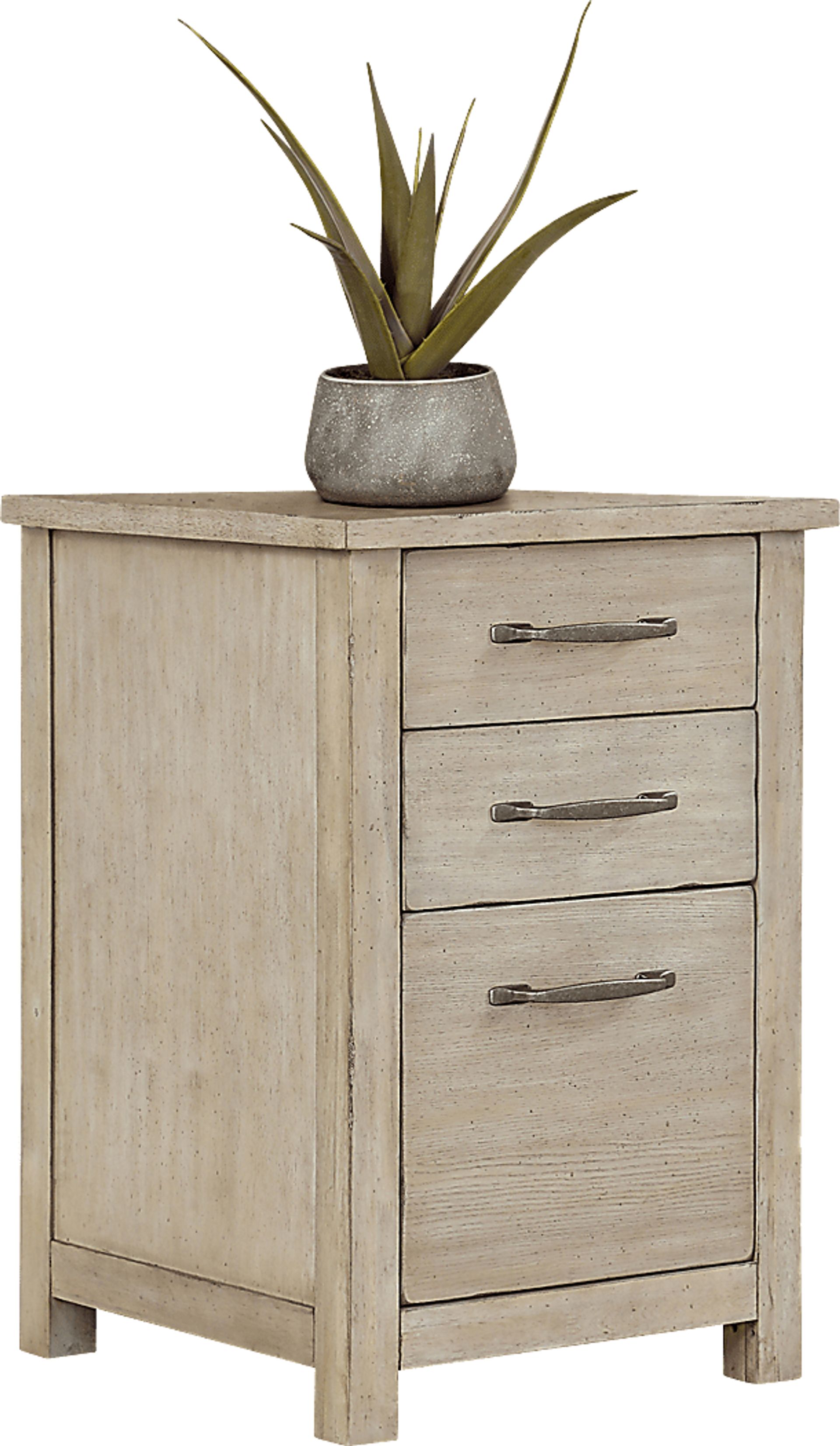 Delverne Tan File Cabinet - Image 1