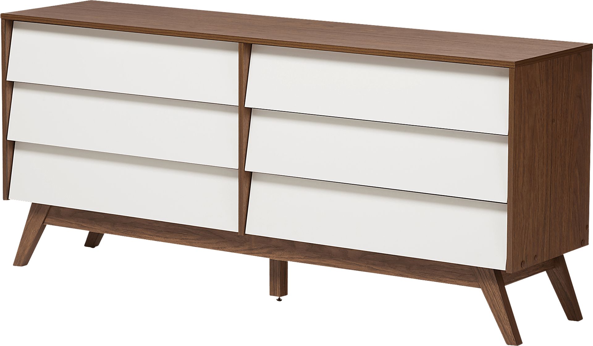Delwiche White 3pc Dresser Set - Image 6