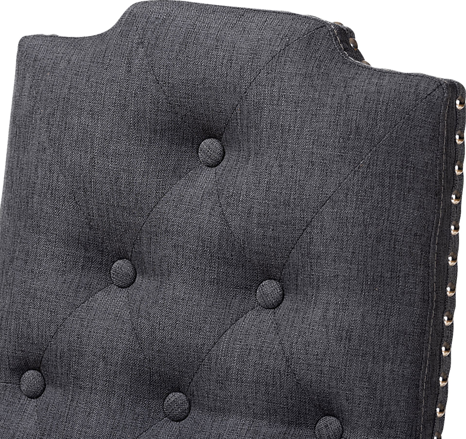 Delwood Charcoal Side Chair, Set of 2 - Image 3
