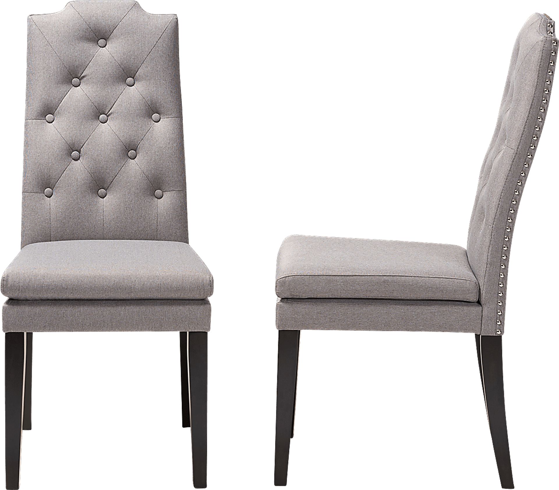 Delwood Gray Side Chair, Set of 2 - Image 5
