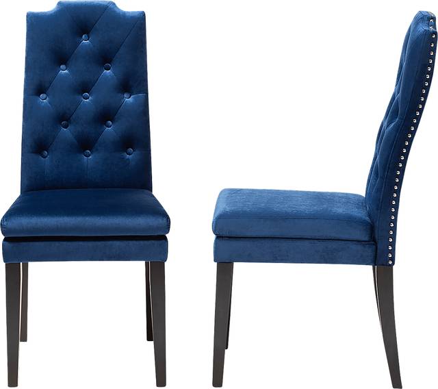 Delwood Navy Side Chair, Set of 2 - Thumbnail - Image 5