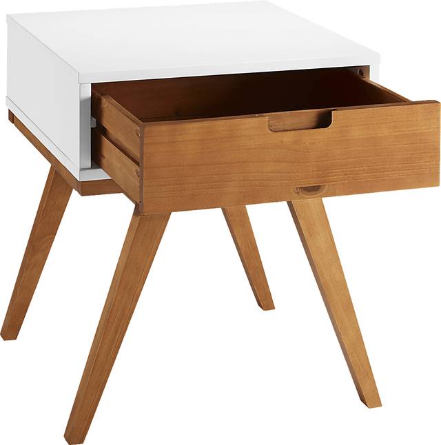 Demarcay White Accent Table - Thumbnail - Image 2
