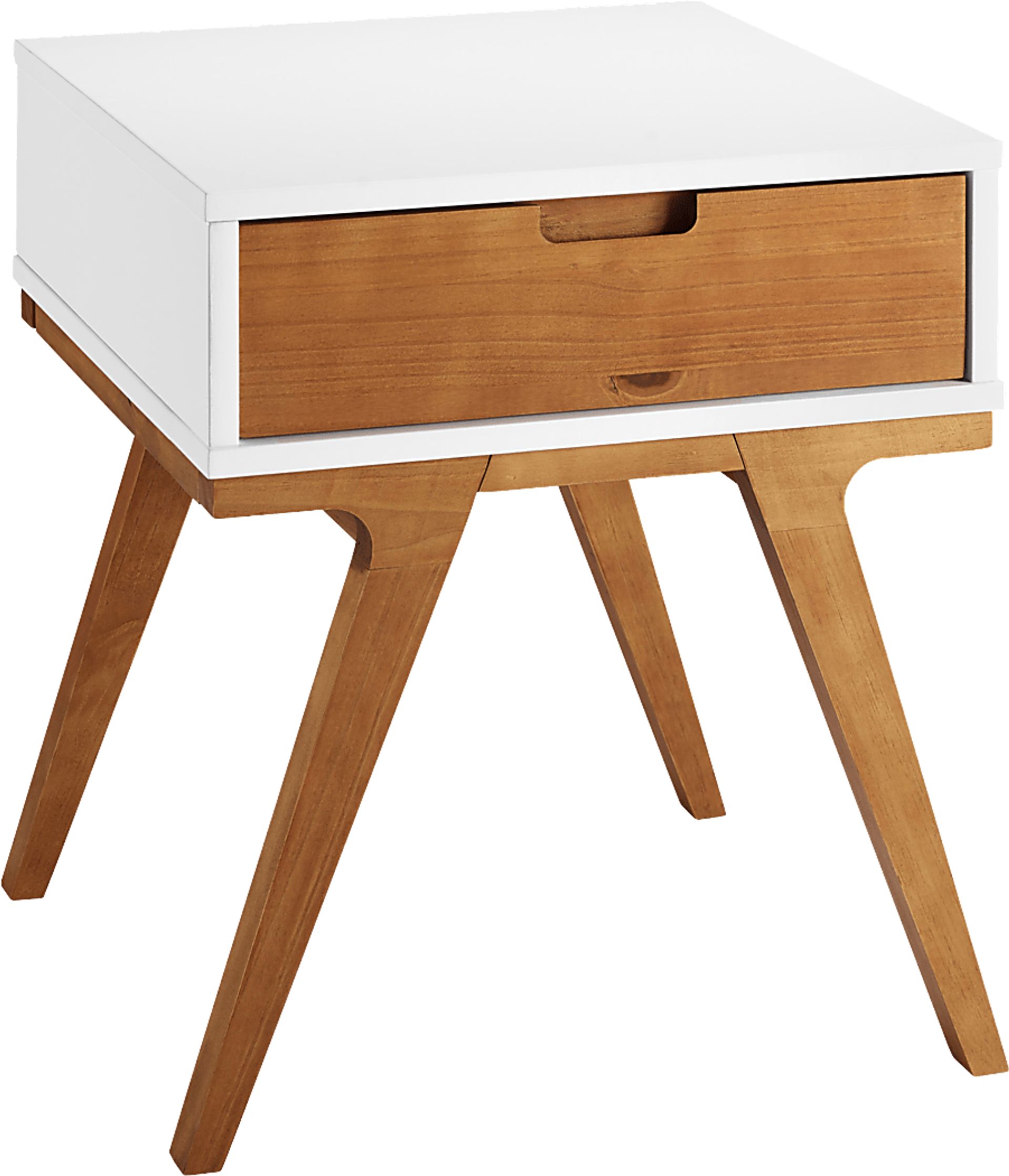 Demarcay White Accent Table - Image 1